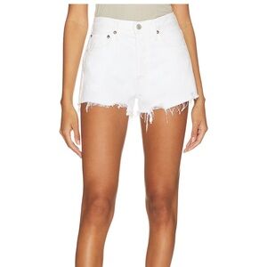 agolde Parker Short in White, size 26
